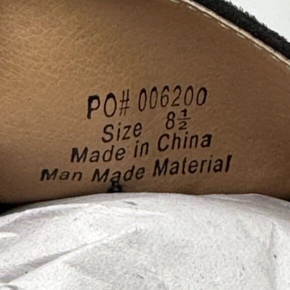 Journee Collection Womens Kessie Black Ruffle Slip-On Mule Flats Size 8.5 NEW - Picture 7 of 10